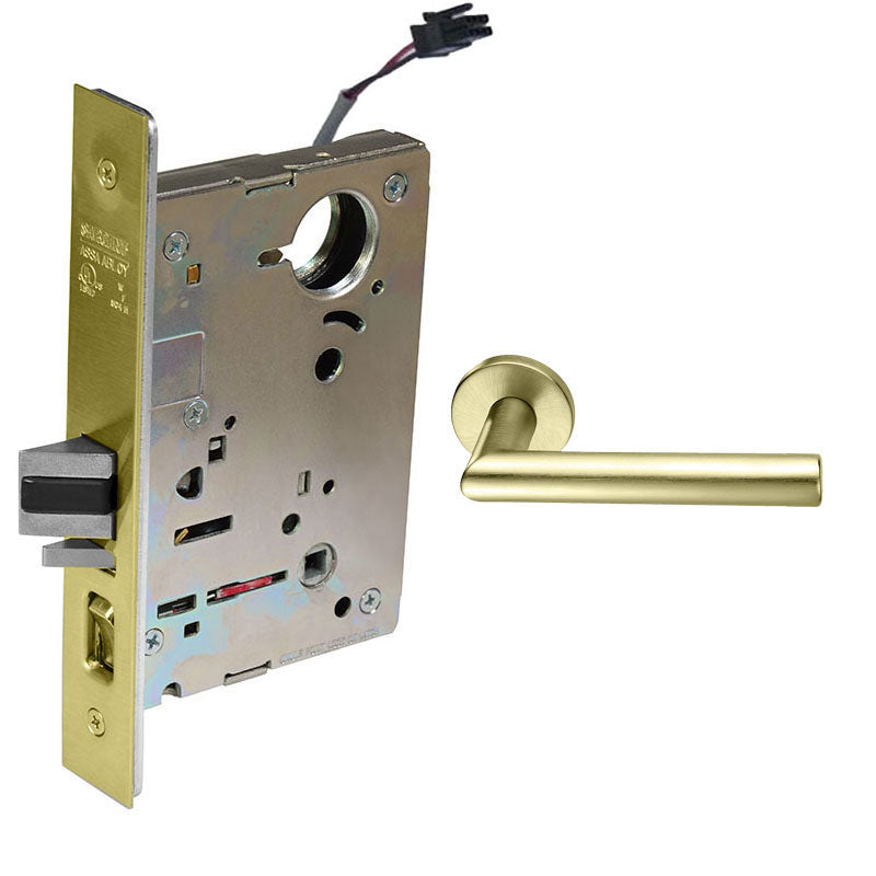 Sargent RX-LC-8204-12V-LNMI-US3 Storeroom 12V Electrified Mortise Lock