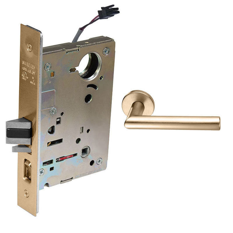 Sargent RX-LC-8237-12V-LNMI-US10 Classroom 12V Electrified Mortise Lock