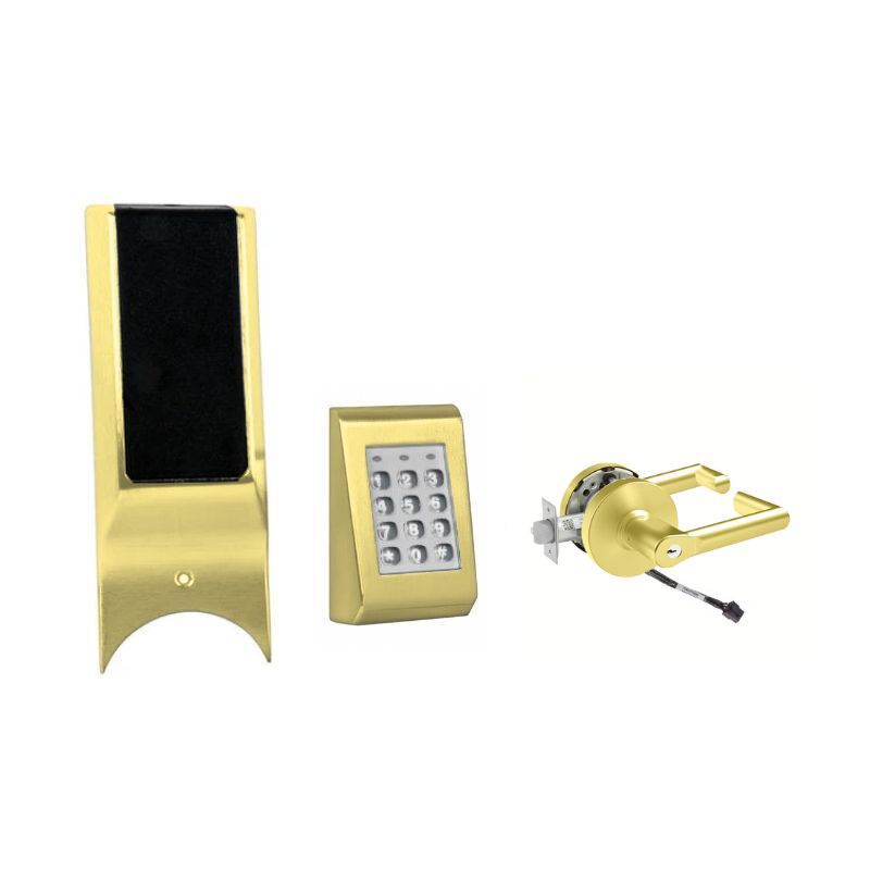 Sargent KP-10XG77-LMW-LA-KD Cylindrical Keypad Lock, LA Keyway Keyed D