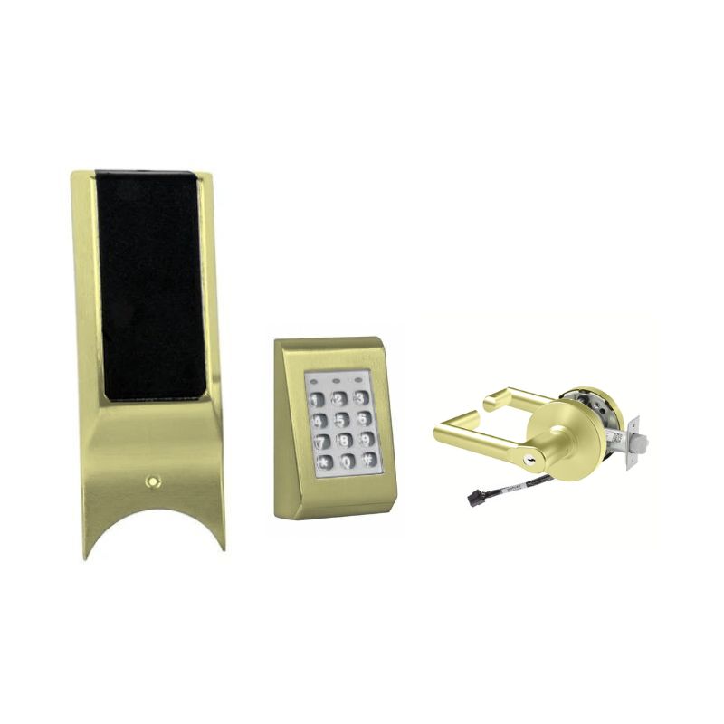 Sargent KP-10XG77-LMW-LA-KD Cylindrical Keypad Lock, LA Keyway Keyed D