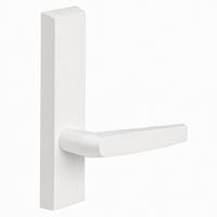 SARGENT 710-ETMJ-WSP dummy lever trim for 80 Series exit devices, white suede powder coat finish