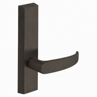 SARGENT 710-ETP dummy lever trim for 80 Series exit devices, US10B dark bronze, rectangular escutcheon