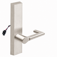 SARGENT 773-8-ETND-12V US15 electrified exit device trim with ND lever, satin nickel rectangular escutcheon