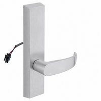 SARGENT 773-8-ETP-12V-US26D electrified exit trim with P lever, satin chrome plate, no cylinder
