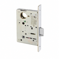 Sargent 8204-US26 Mortise Lock, Lock Body Only, Storeroom or Closet Function, Single Cylinder