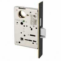 Sargent 8241 BSP mortise lock body, classroom security function, double cylinder with deadbolt and latch