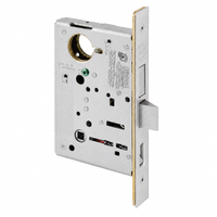 Sargent 8245 US32D mortise lock body, dormitory/exit function, single cylinder with deadbolt, satin stainless finish