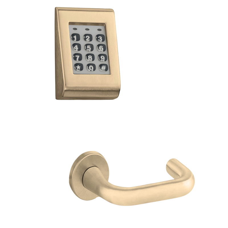 Sargent KP-8278-LNJ Keypad Mortise Lock, Entry Key Override, No Deadbo