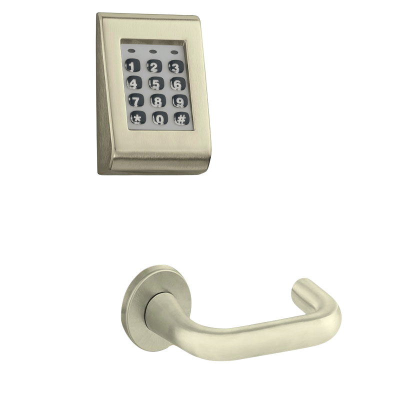 Sargent KP-8278-LNJ Keypad Mortise Lock, Entry Key Override, No Deadbo
