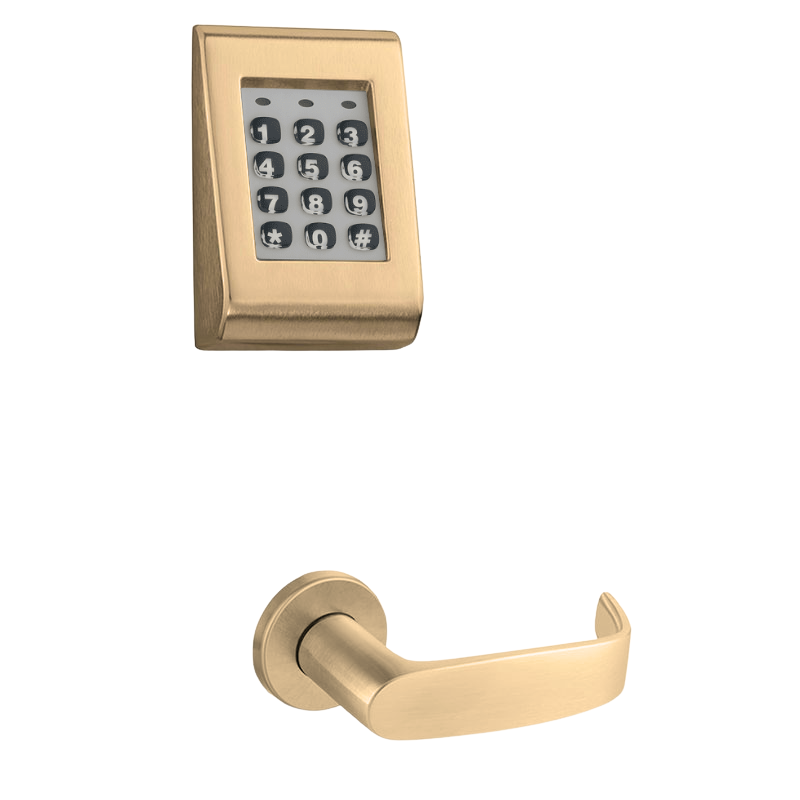 Sargent KP-8276-LNL Keypad Mortise Lock, Entry Key Override with Deadb