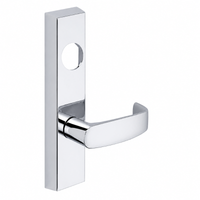 SARGENT LC-704-ETL-US26 exit device night latch trim with lever, polished chrome escutcheon, less cylinder