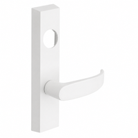 SARGENT LC-704-ETP-WSP exit device trim, white plate with P lever, less cylinder