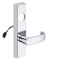 SARGENT LC-776-8-ETL-24V-US26 electrified lever trim, polished chrome escutcheon with L lever