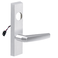 SARGENT LC-776-8-ETMJ-24V-US26D electrified MJ lever ET trim in satin chrome, rectangular escutcheon