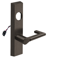 SARGENT LC-776-8-ETND-24V-US10B electrified ET trim lever, dark bronze, rectangular escutcheon, less cylinder