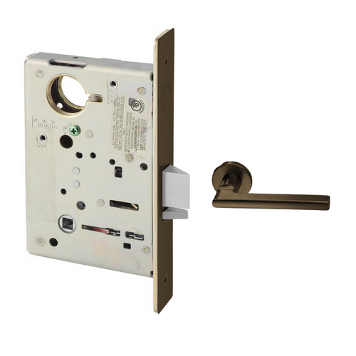 Sargent LC-8204-LNMD Storeroom or Closet Mortise Lock, MD - Lever, LN