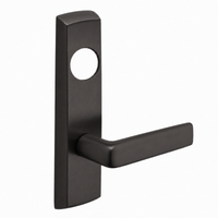 SARGENT LC-P704-NEE-US10B narrow stile exit device lever trim, dark bronze finish, rectangular escutcheon