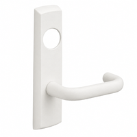 SARGENT LC-P704-NEJ-WSP narrow stile exit device lever trim, white suede powder coat J lever, less cylinder