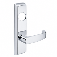 SARGENT LC-P704-NEL-US26 narrow stile exit device lever trim, polished chrome plate with L lever, less cylinder