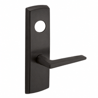 SARGENT LC-P704-WEF wide stile exit device lever trim, F lever, oil-rubbed bronze US10B, less cylinder
