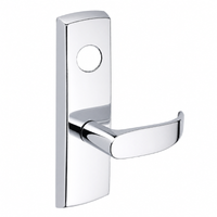 SARGENT LC-P704-WEP-US26 wide stile exit device lever trim, polished chrome plate with P lever