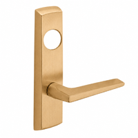 SARGENT LC-P706-8-NEF-US10 narrow stile exit device lever trim, satin bronze plate with F lever, less cylinder