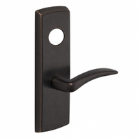 SARGENT LC-P706-8-WEA US10BE wide stile exit device lever trim, oil-rubbed bronze plate with A lever