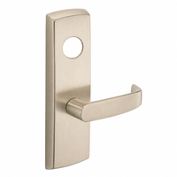 SARGENT LC-P706-8-WEL-US15 wide stile exit device lever trim, satin nickel plate with return lever, less cylinder