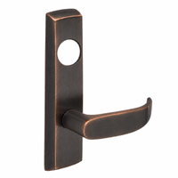 SARGENT LC-P713-8-NEP-US10BL narrow stile exit device lever trim, dark bronze P lever, less cylinder