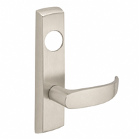 SARGENT LC-P713-8-NEP-US15 narrow stile exit device P lever trim, satin nickel escutcheon less cylinder