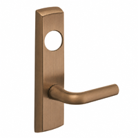 SARGENT LC-P713-8-NEW-US10BL narrow stile exit device lever trim, satin bronze, W lever, less cylinder