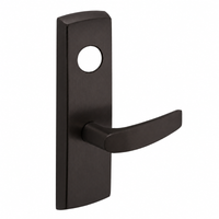 SARGENT LC-P713-8-WEB B lever exit device trim, US10B dark bronze, wide stile escutcheon, less cylinder
