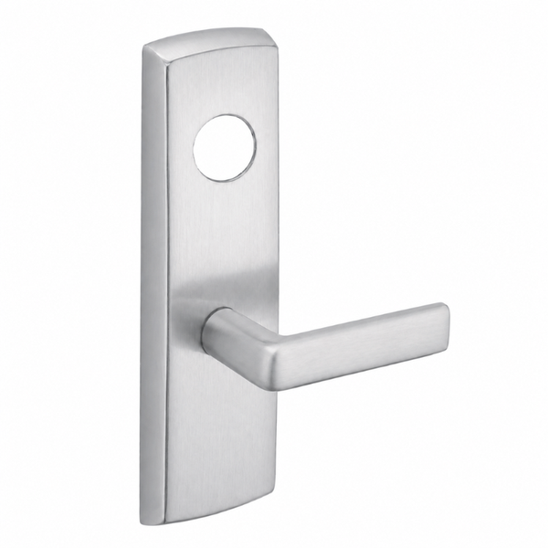 SARGENT LC-P713-8-WEE-US26D wide stile exit device lever trim, satin chrome, rectangular escutcheon