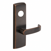 SARGENT LC-P713-8-WEL wide stile exit device lever trim, US10BL dark oxidized satin bronze