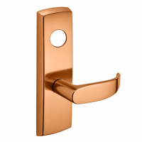 SARGENT LC-P713-8-WEP-US9 exit device lever trim, polished bronze wide stile plate with P lever