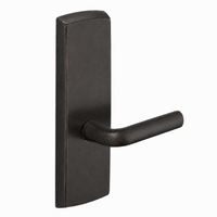 SARGENT P715-8-WEW US10BE wide stile exit device lever trim, W lever, oil-rubbed bronze backplate