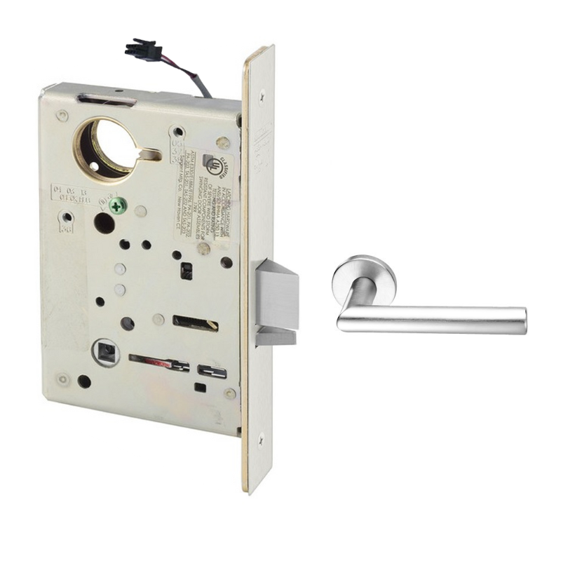 Sargent RX-LC-8204-12V-LNMI Storeroom 12V Electrified Mortise Lock, LN