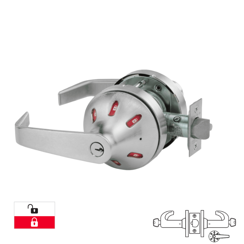 Sargent V60-10XG38-VSLL-US26D-LAKD