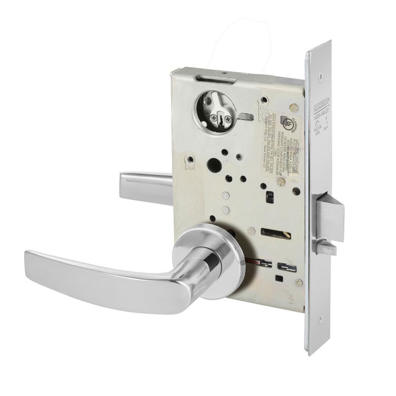 Sargent LC-8257-LNB Institutional Privacy Mortise Lock, B - Lever, LN