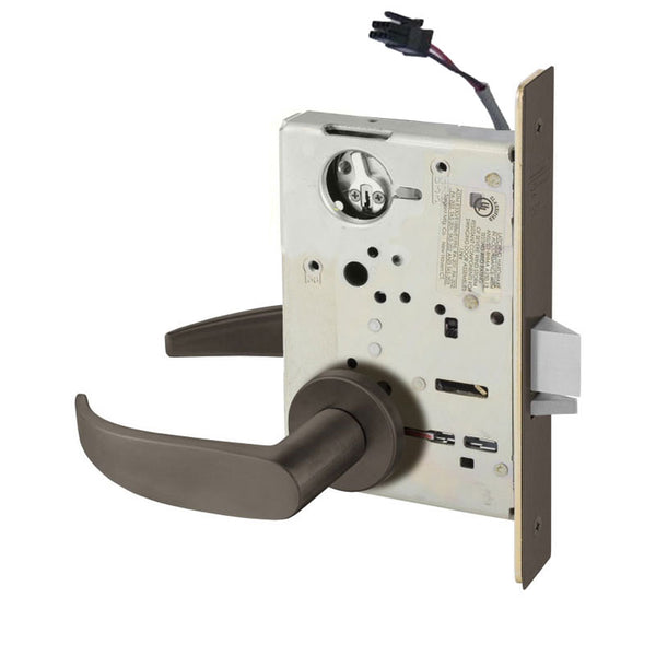 Sargent RX-LC-8205-12V-LNP-US10B Office or Entry 12V Electrified Mortise Lock