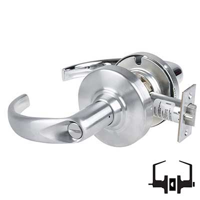 Schlage ALX44-SPA-626 Hospital Privacy Cylindrical Lock