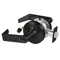 Schlage ND80BD-EU-RHO Cylindrical Electrified Storeroom Lock, Rhodes Lever, Fail Secure, SFIC Prep Less Core