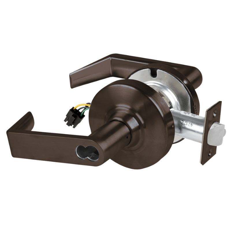 Schlage ND80JD-RHO-RX Cylindrical Storeroom Lock, Rhodes Lever, Reques