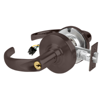 Schlage ND80PD-EU-SPA electrified storeroom cylindrical lock, Sparta lever, oil-rubbed bronze 613 finish
