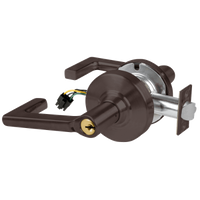 Schlage ND80PD-LON-RX 613 oil-rubbed bronze storeroom cylindrical lock with Longitude lever and key cylinder