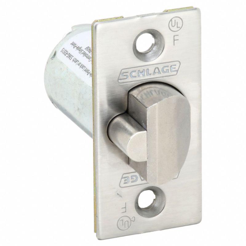 Schlage 13247 Cylindrical Lock Deadlatch, 23/4" Backset, 11/8" x 2