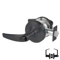 Schlage ND40S-ATH Cylindrical Privacy Lockset, Athens Lever, Non-Keyed, Grade 1