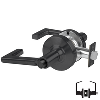 Schlage ND40S-LON Cylindrical Privacy Lockset, Longitude Lever, Non-Keyed, Grade 1