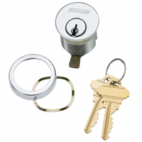 Schlage 20-001 C 114 625 Mortise Cylinder, 6-pin, 1-1/4 In, C Keyway, Keyed Different