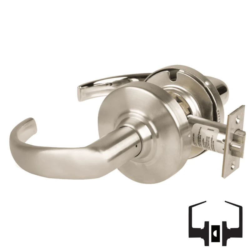 Schlage ND10S-SPA Cylindrical Passage Set, Sparta Lever, Non-Keyed